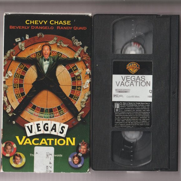 Warner Bros. Media National Lampoons Vegas Vacation Vhs Chevy Chase